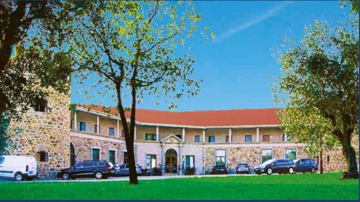 Palace Hotel & Spa Termas De Sao Tiago เปนามากอร์ ภายนอก รูปภาพ